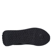 Sneakers in camoscio,tessuto e pelle 