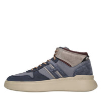 Sneakers in pelle e camoscio 