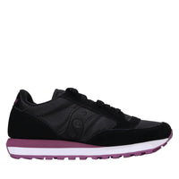 Sneakers in camoscio e tessuto 