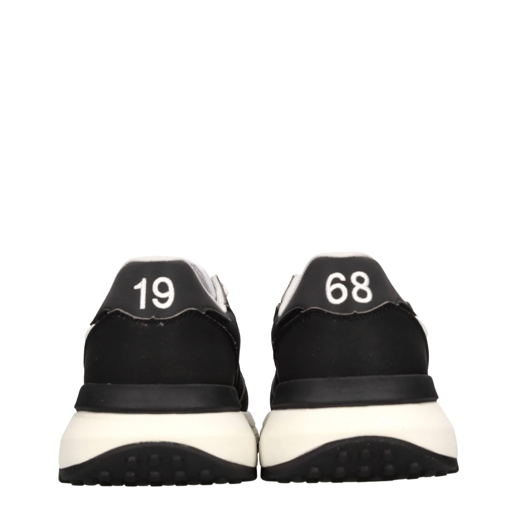 Sneakers modello Z35120 SUN68 in ecopelle e tessuto traspirante 