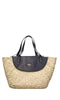 LA CARRIE Borsa Seasalt in rafia ed ecopelle