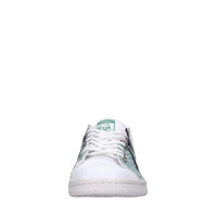 Sneakers in ecopelle, tessuto e paillettes 
