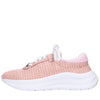 CASADEI Leather and raffia sneakers