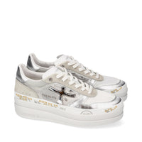 Sneakers multimateriale 