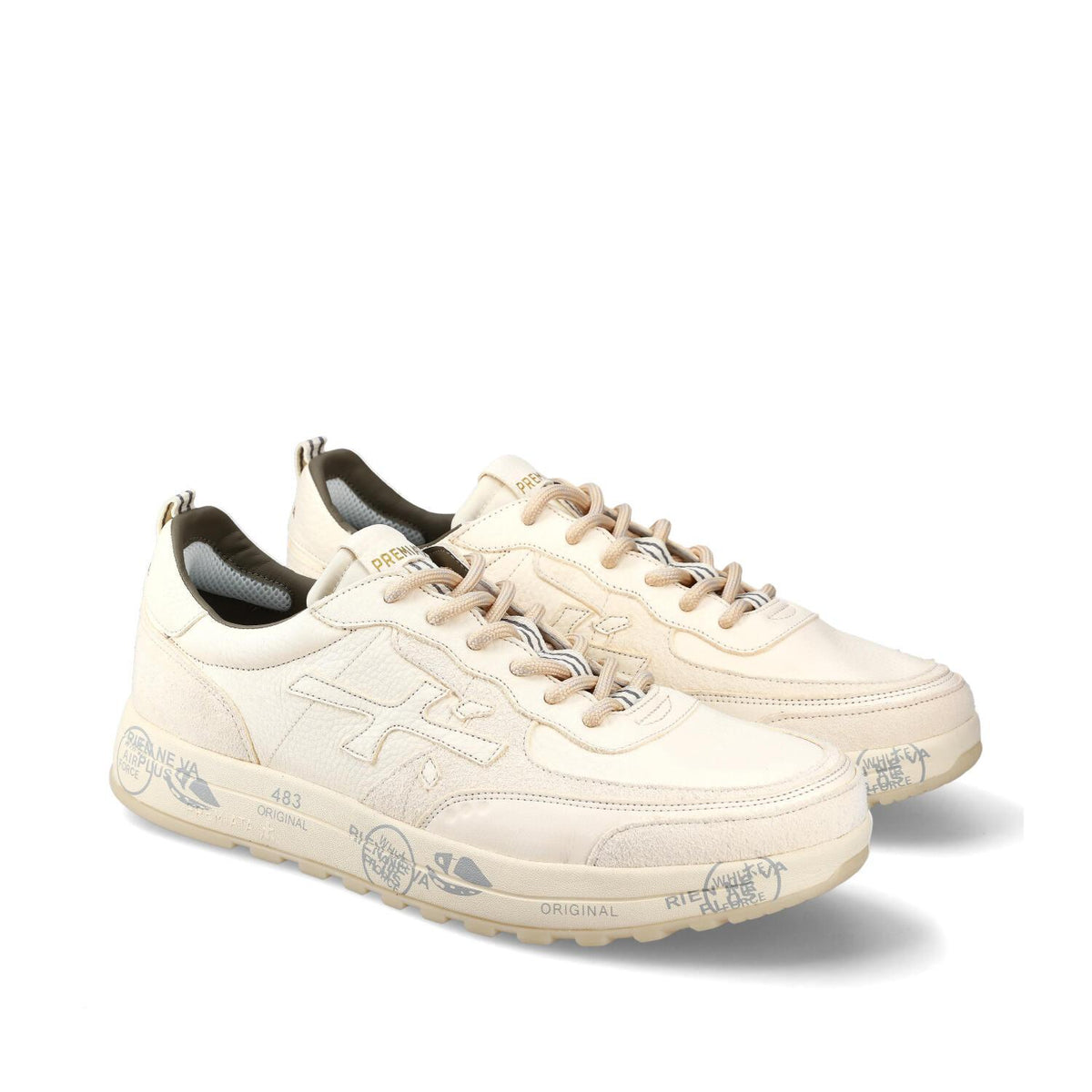 Sneakers Nous Var 7733 in pelle e tessuto 