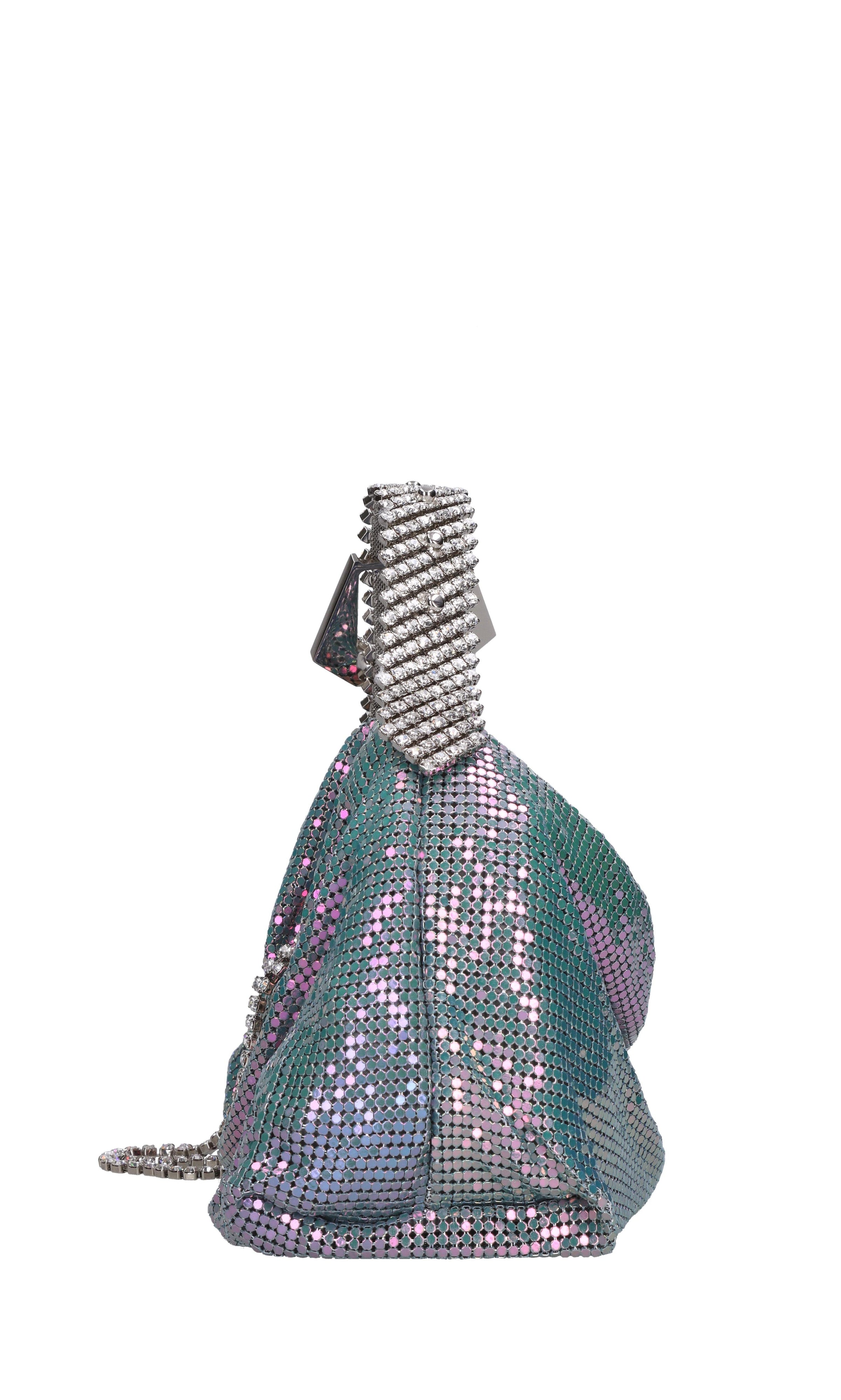 Borsa mini modello jill in maglia metallica 