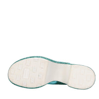 Sandali in pelle e glitter 