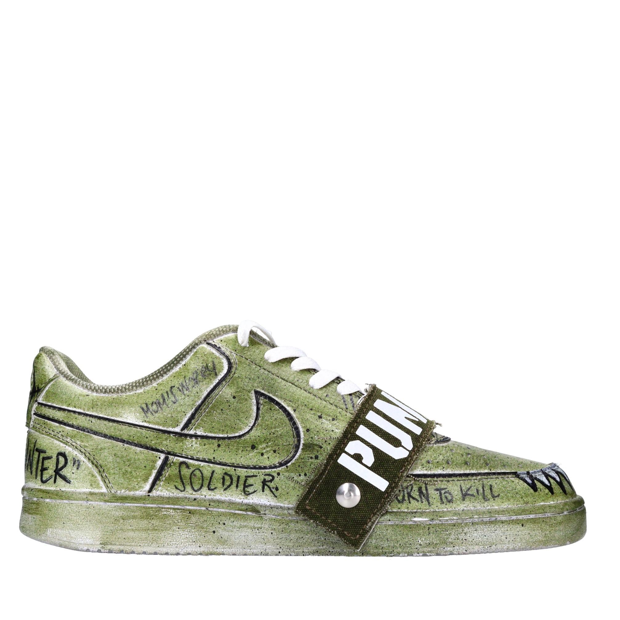 Sneakers in pelle 