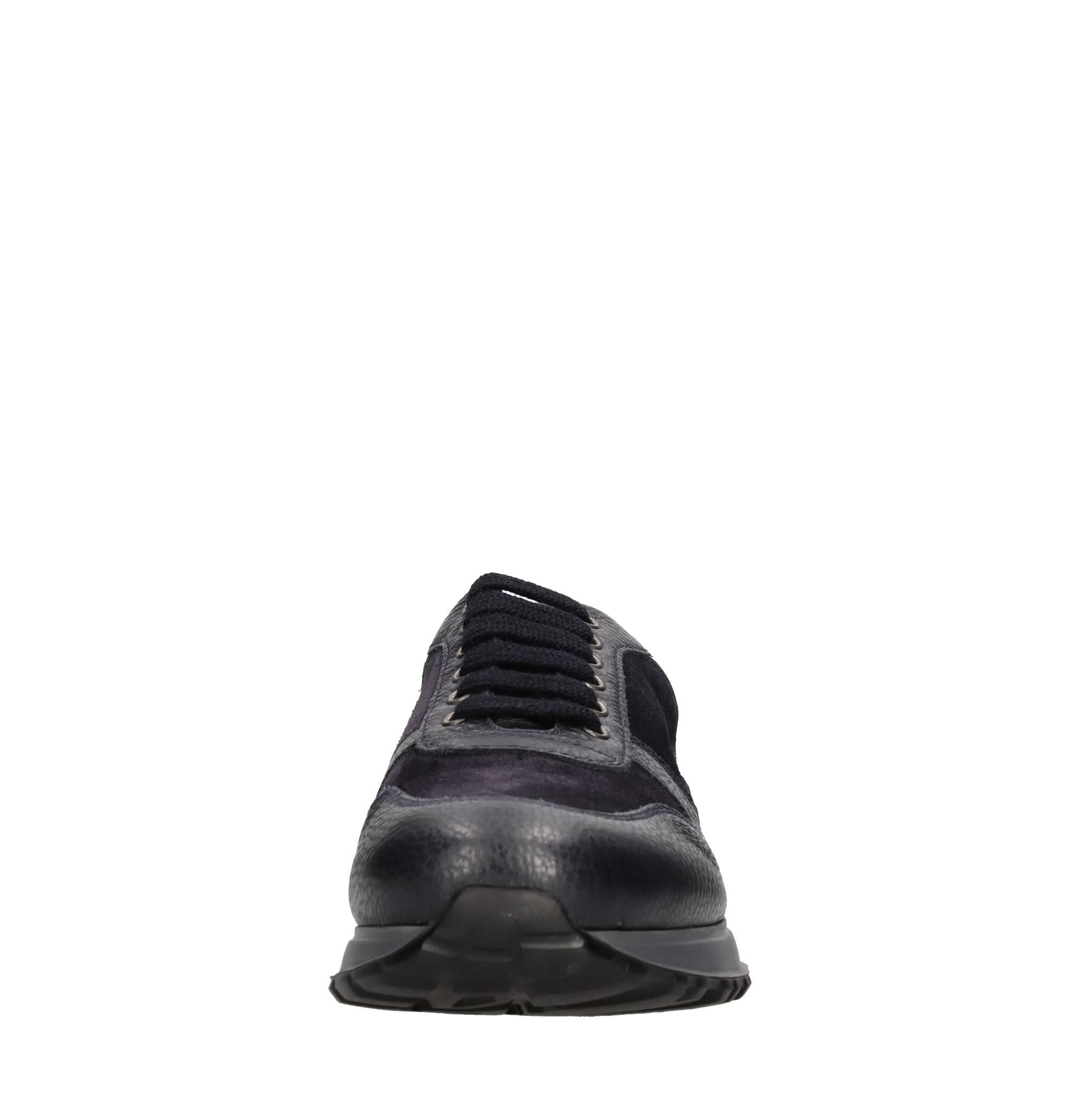 Sneakers in pelle e camoscio 
