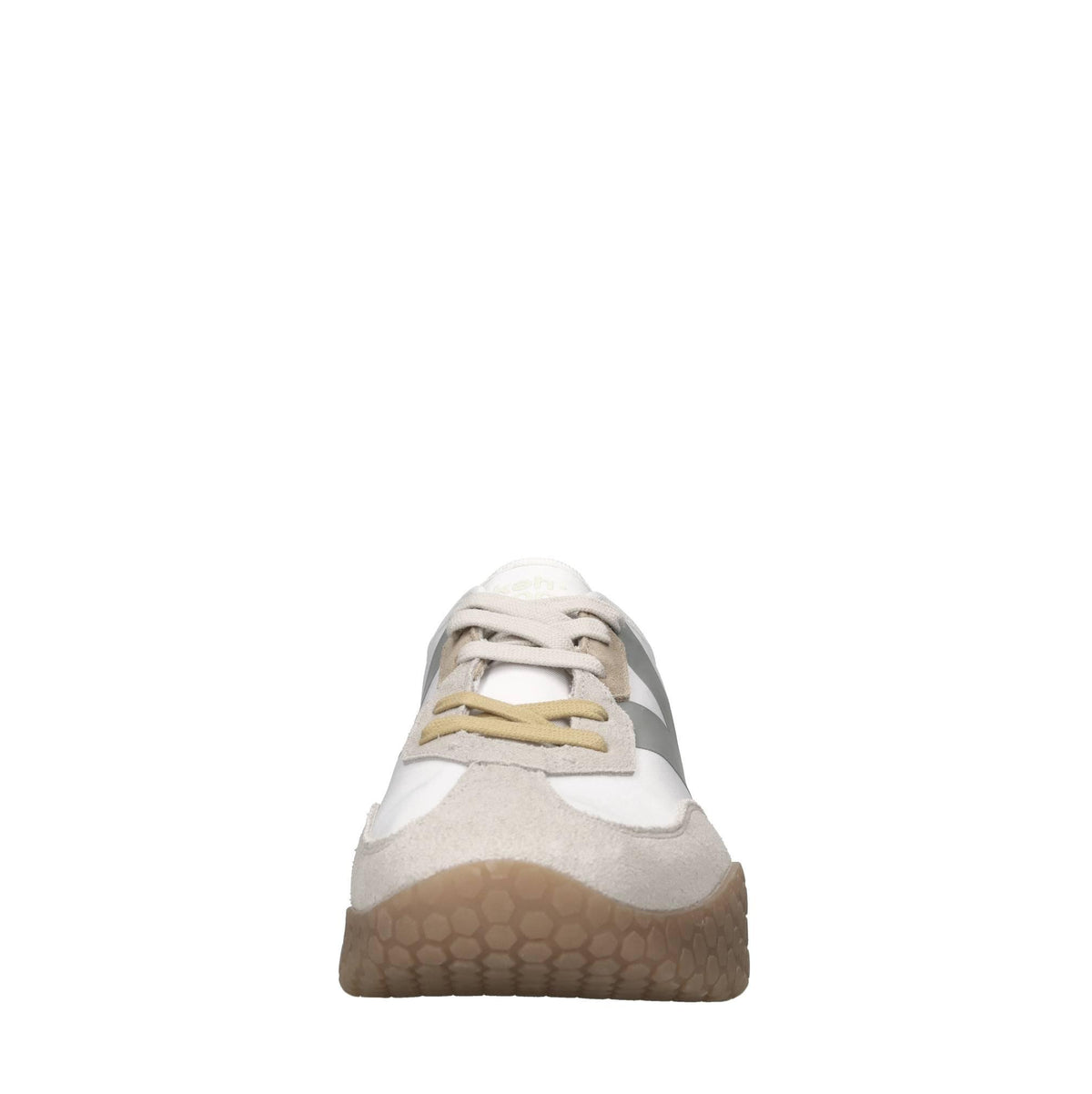 Sneakers in camoscio ecopelle e tessuto 