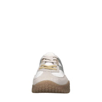 Sneakers in camoscio ecopelle e tessuto 