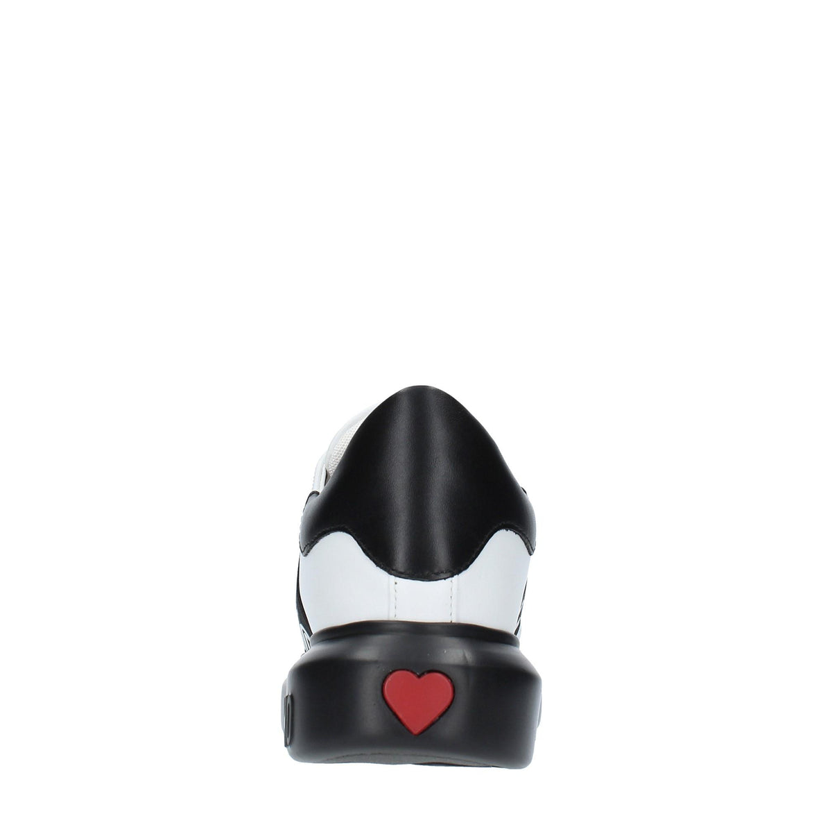 Sneakers in pelle e tessuto 