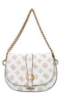 Borsa in ecopelle 4G logo Peony 