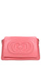 LA CARRIE Borsa Giant Logo Stephy in pelle