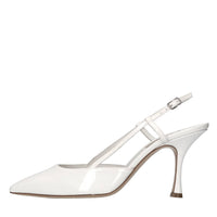Décolleté slingback Tiffany in pelle 