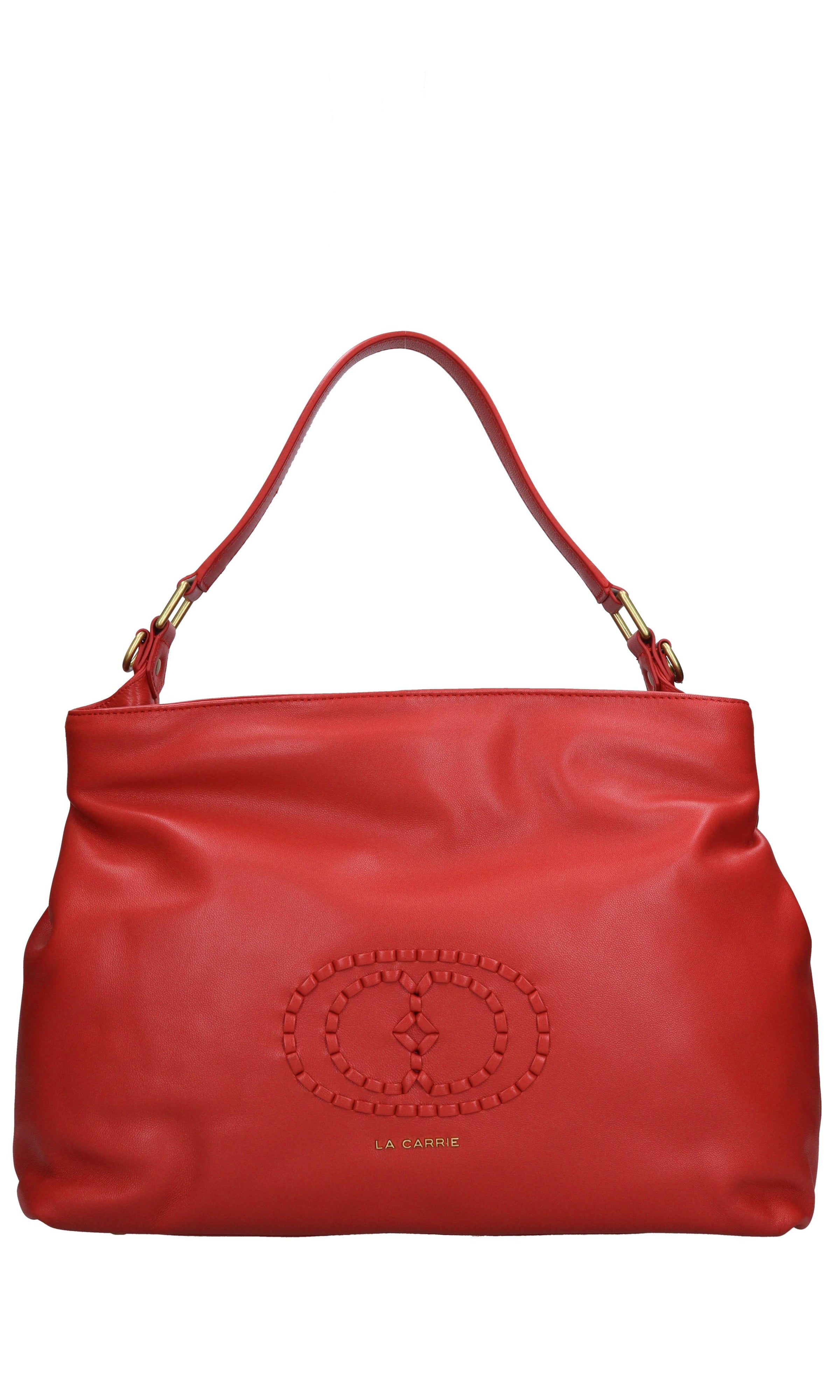 Borsa WOVEN LOGO in pelle 