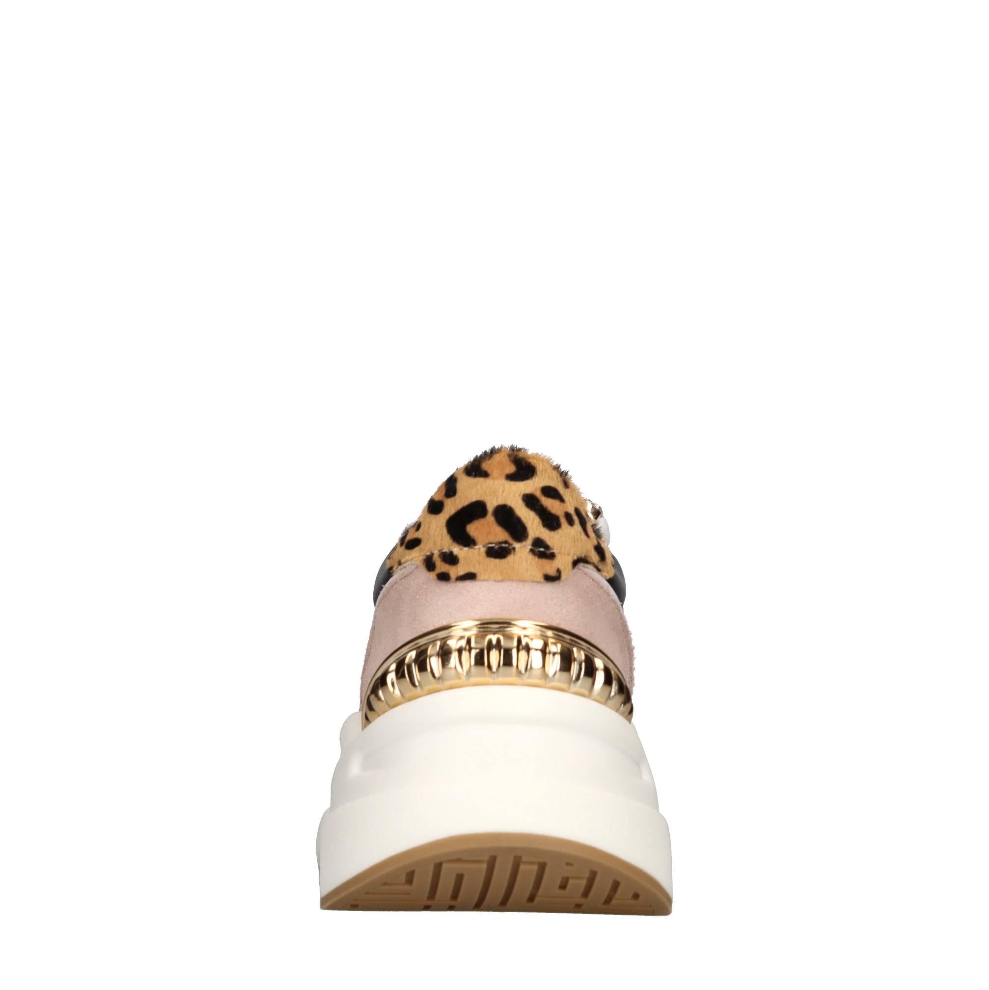 Sneakers in pelle e camoscio 