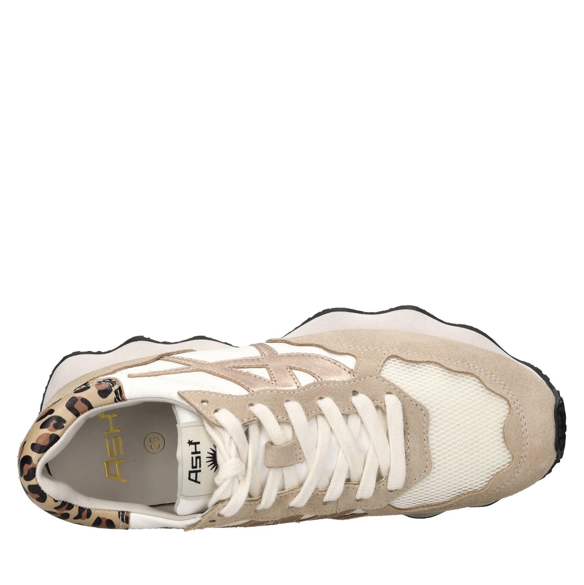 Sneakers modello SUNSTAR in camoscio e tessuto 