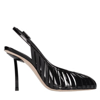 Décoletté slingback modello Cage in vernice 