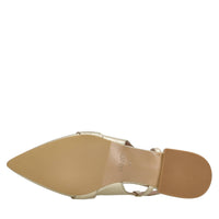 Ballerine slingback modello VIOLA in ecopelle e pelle 