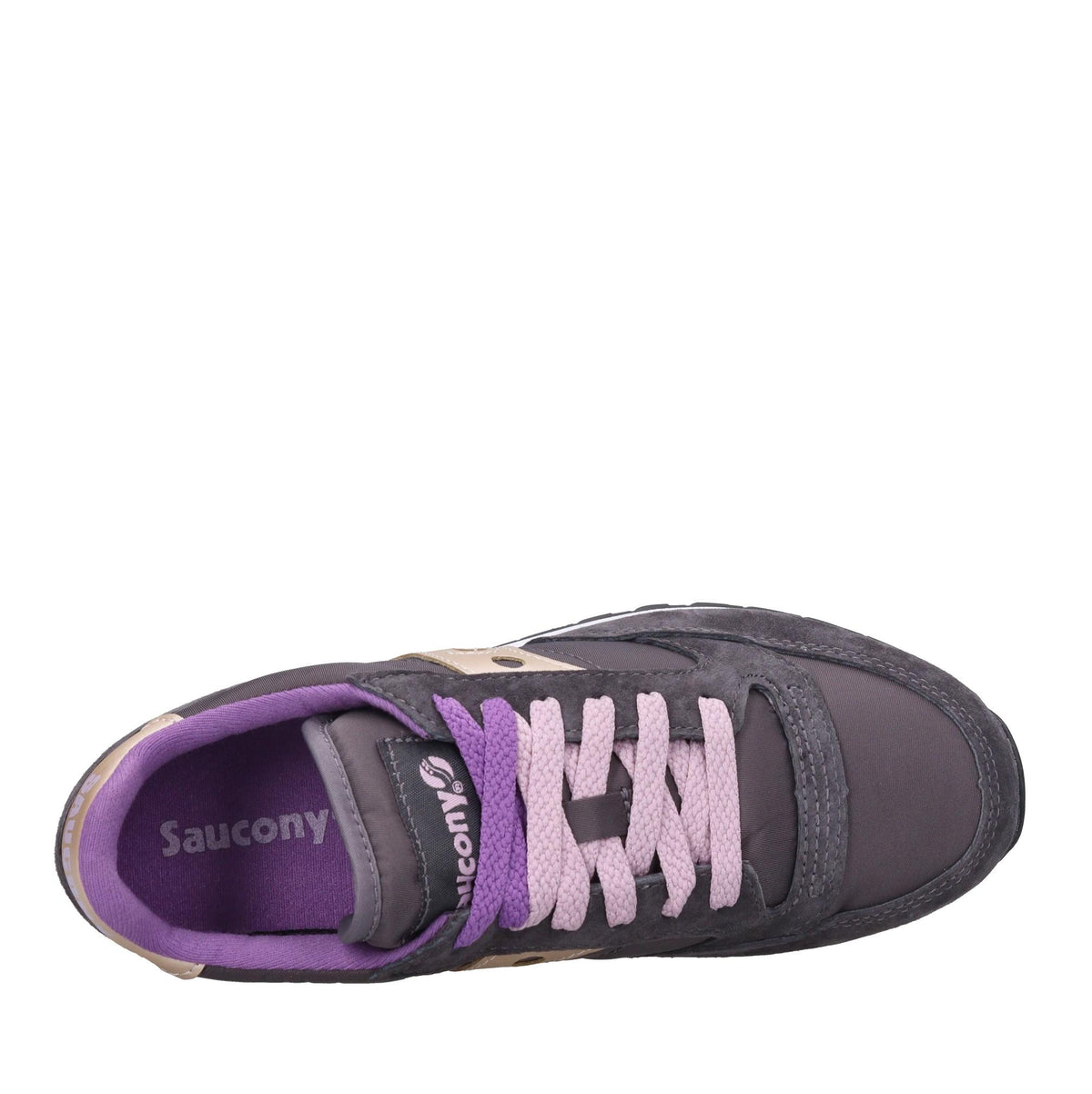 Sneakers in camoscio e tessuto 