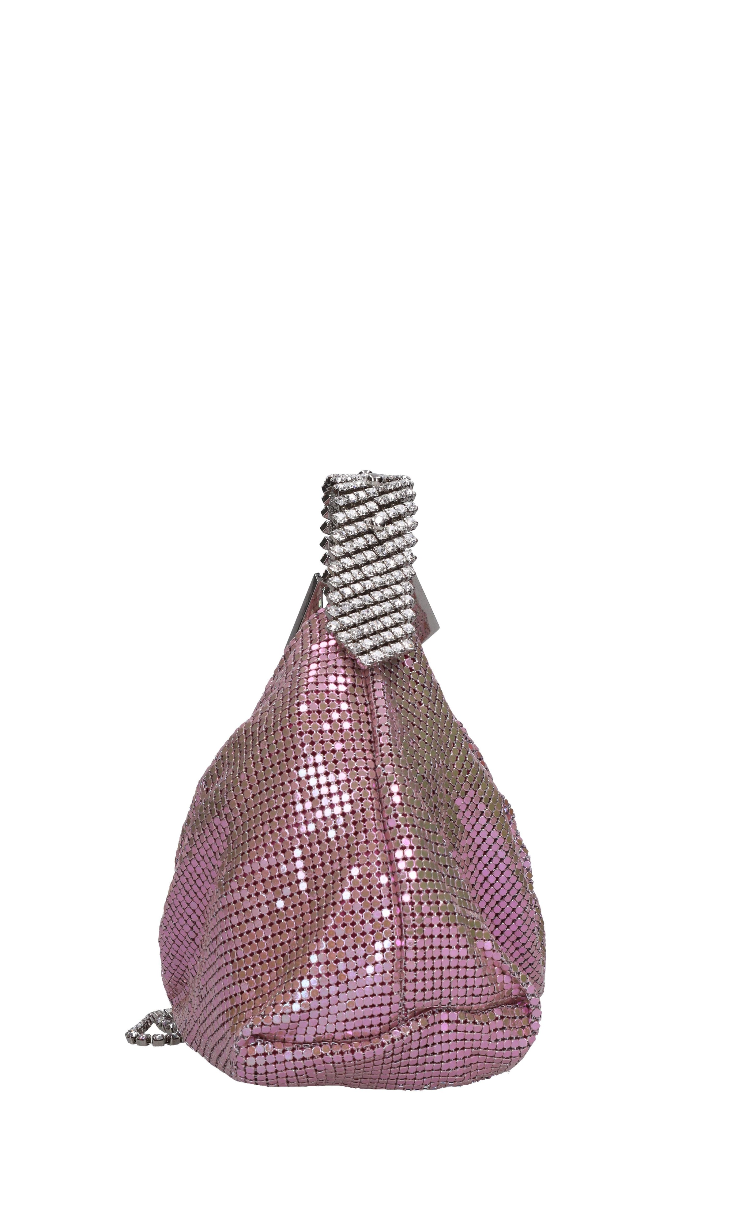 Borsa mini modello jill in maglia metallica 