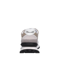 Sneakers in camoscio pelle e tessuto 