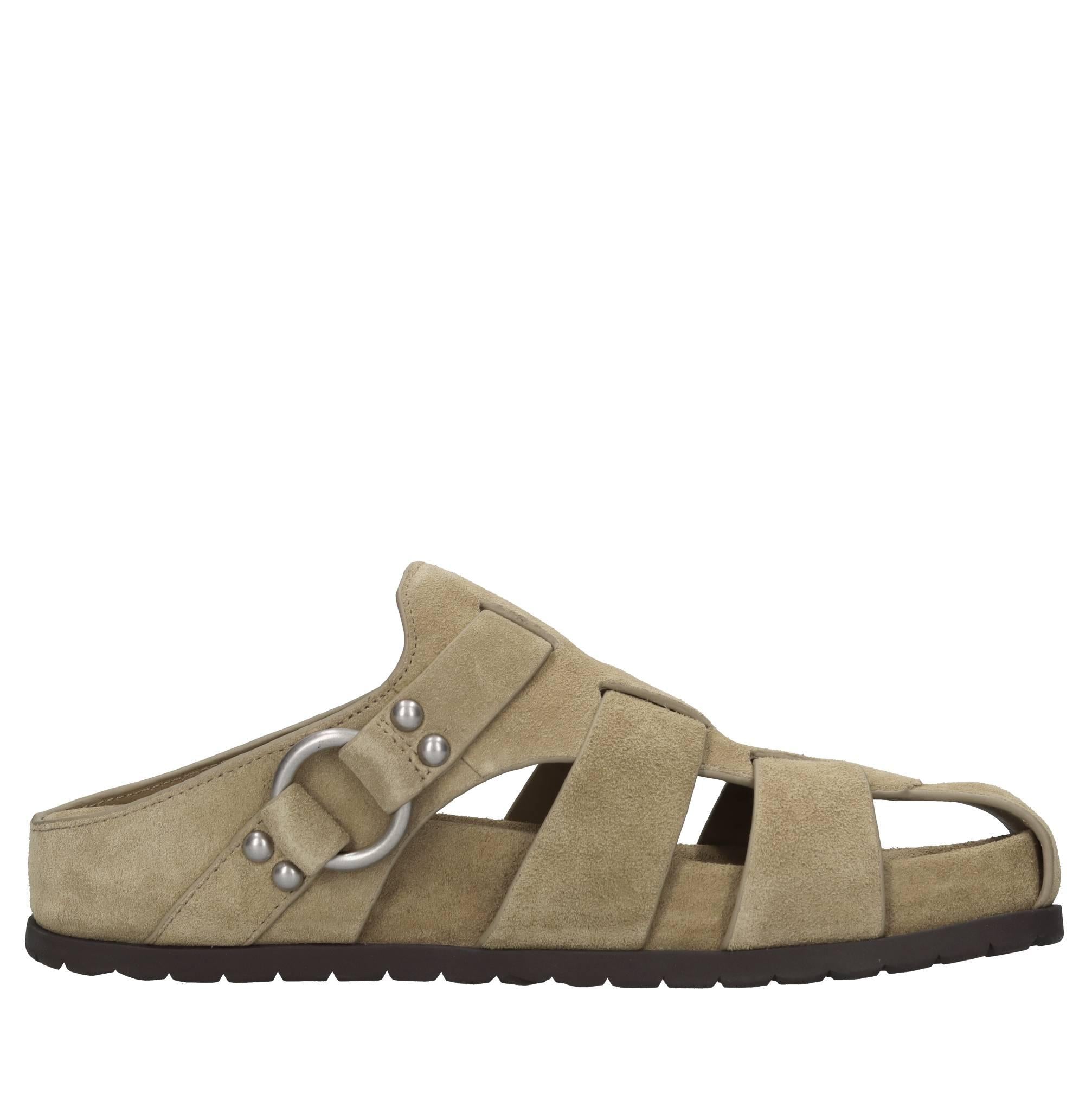 Sabot in camoscio 