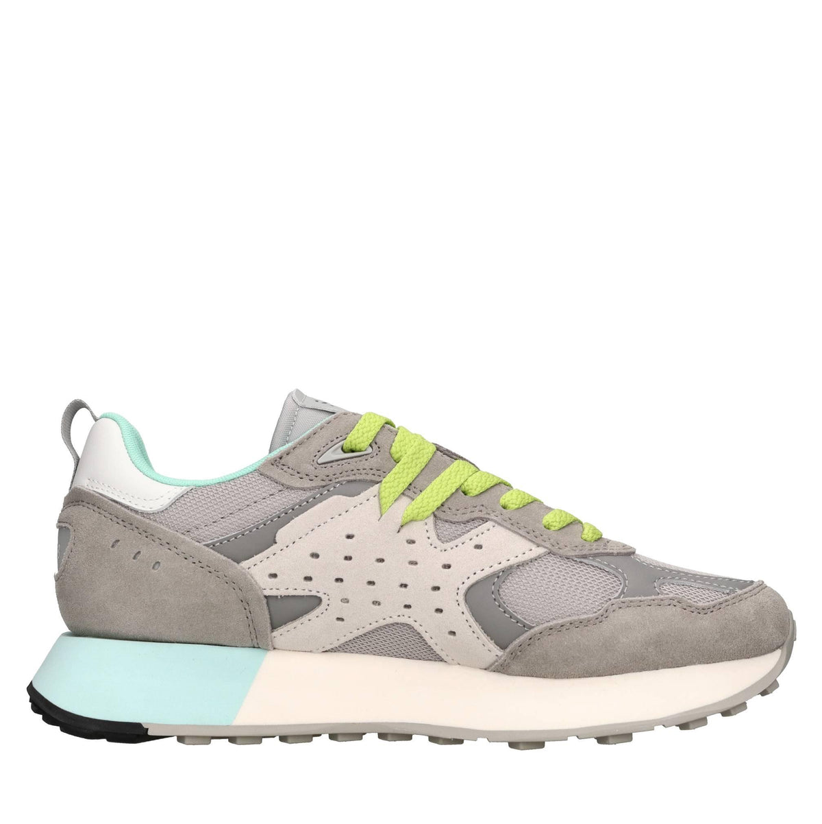 Sneakers modello Z35115 SUN68 in pelle scamosciata e tessuto traspirante 