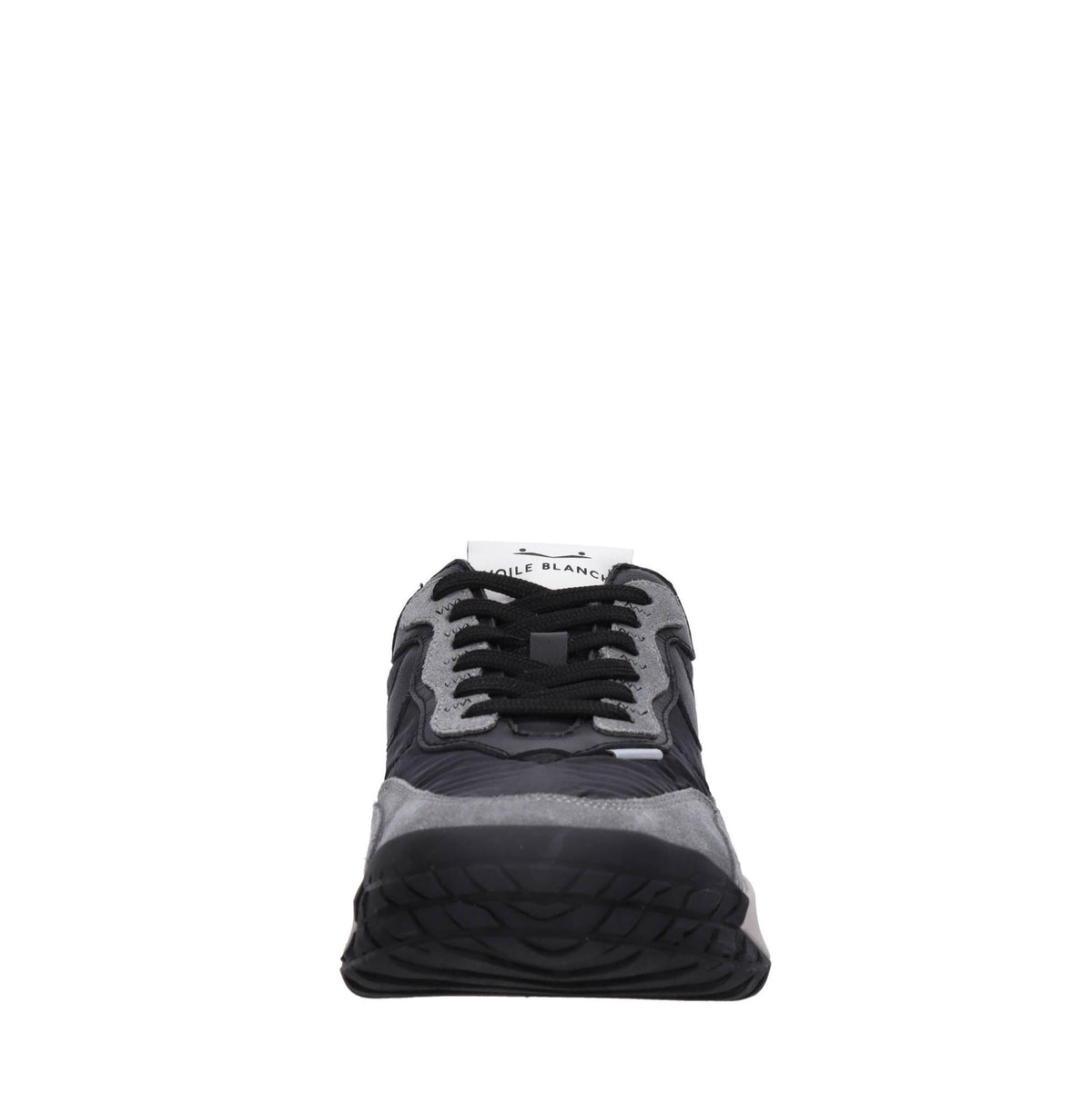 Sneakers in camoscio pelle e tessuto 