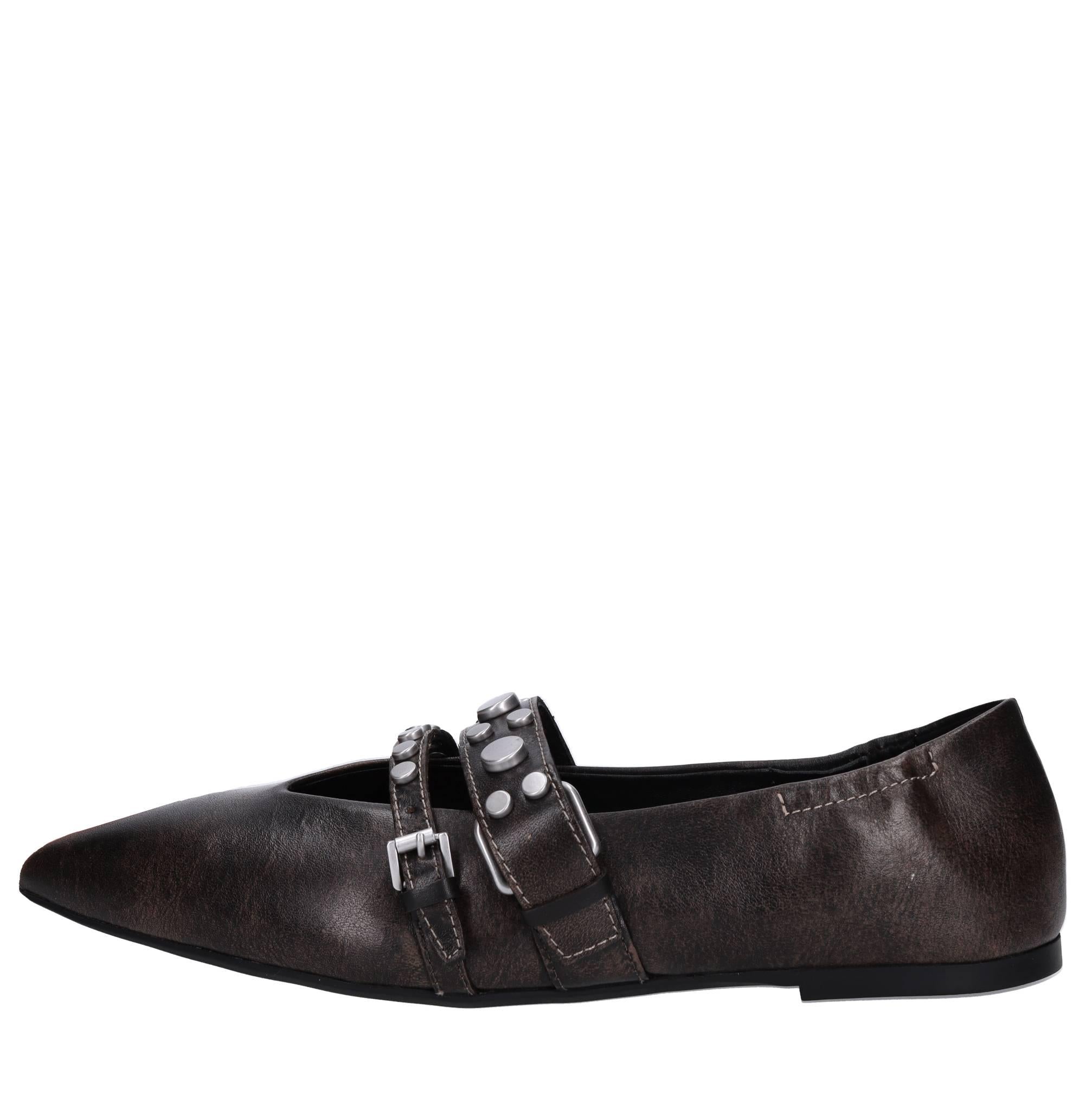 Ballerine in pelle 