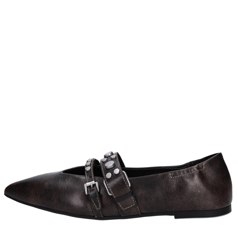 Ballerine in pelle 