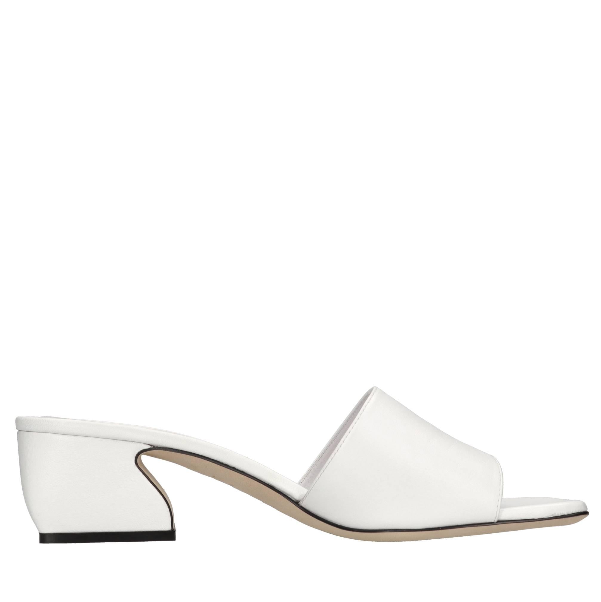 Mules in nappa 