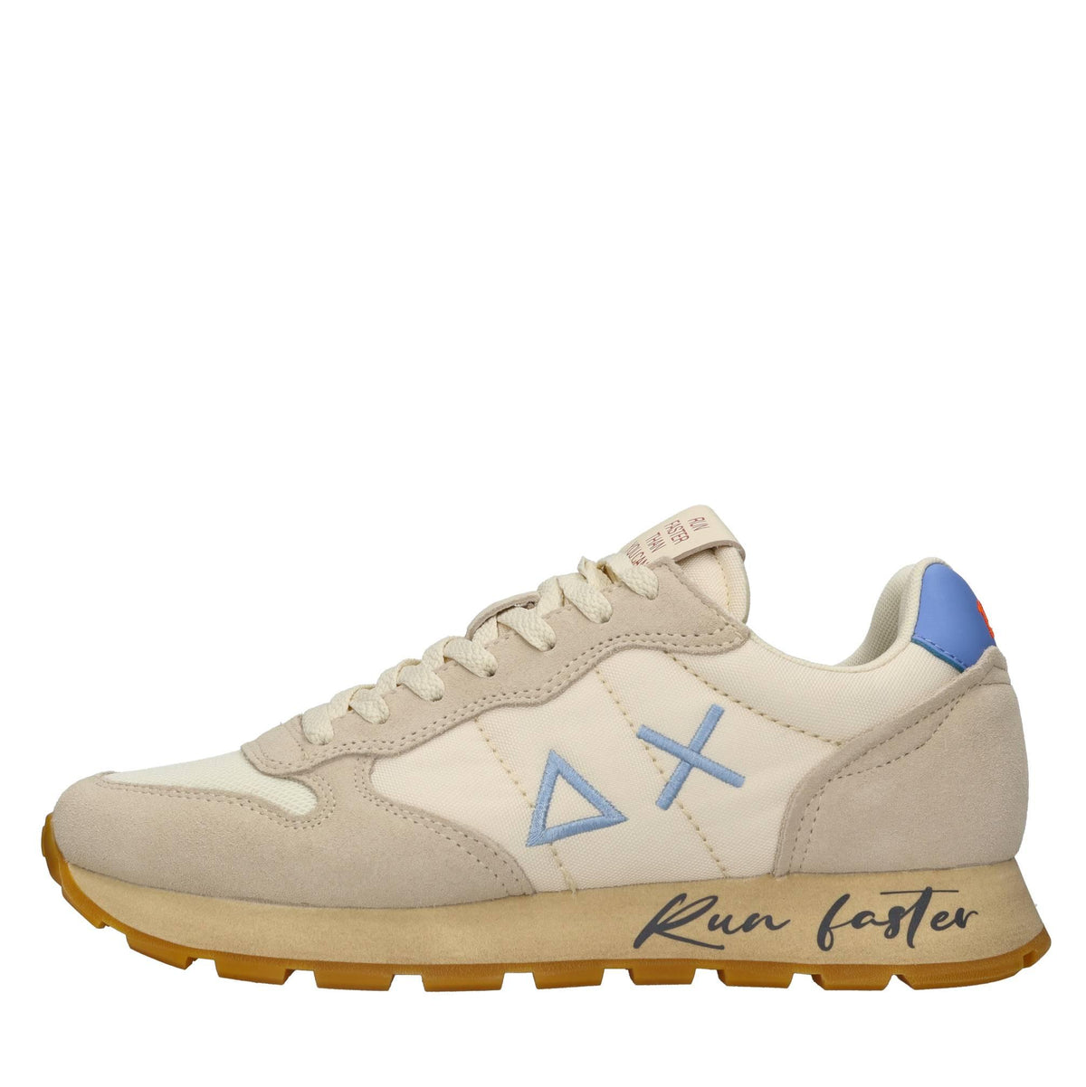 Sneakers modello Z44105 SUN68 in pelle scamosciata e tessuto traspirante 