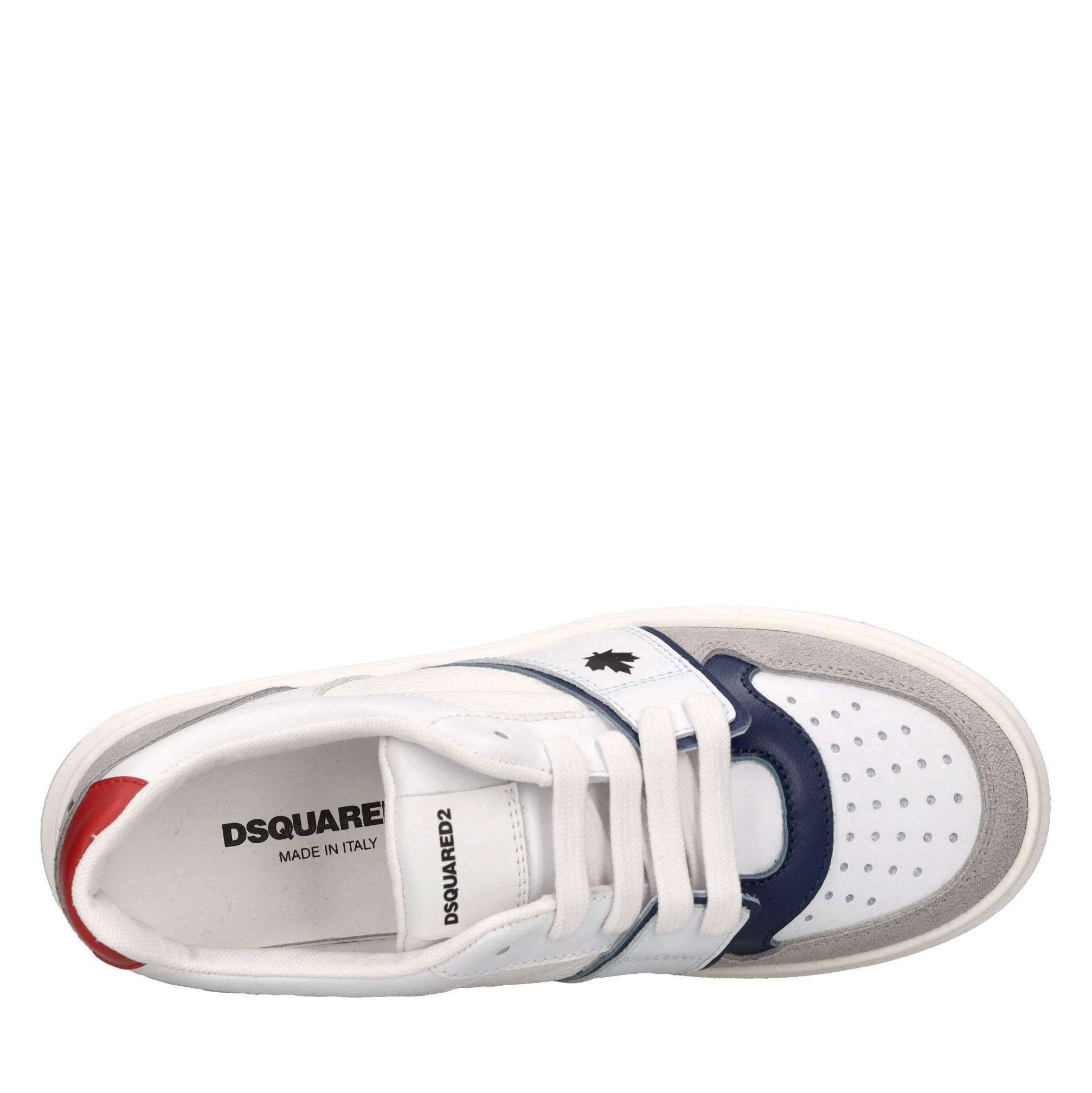 Sneakers in pelle e camoscio 