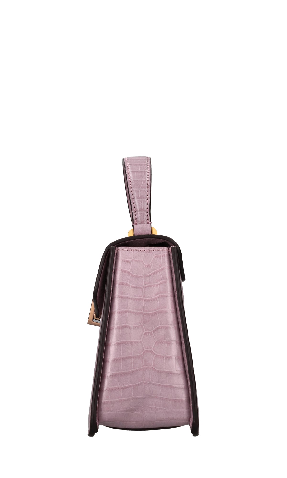 Borsa in pelle stampa cocco 