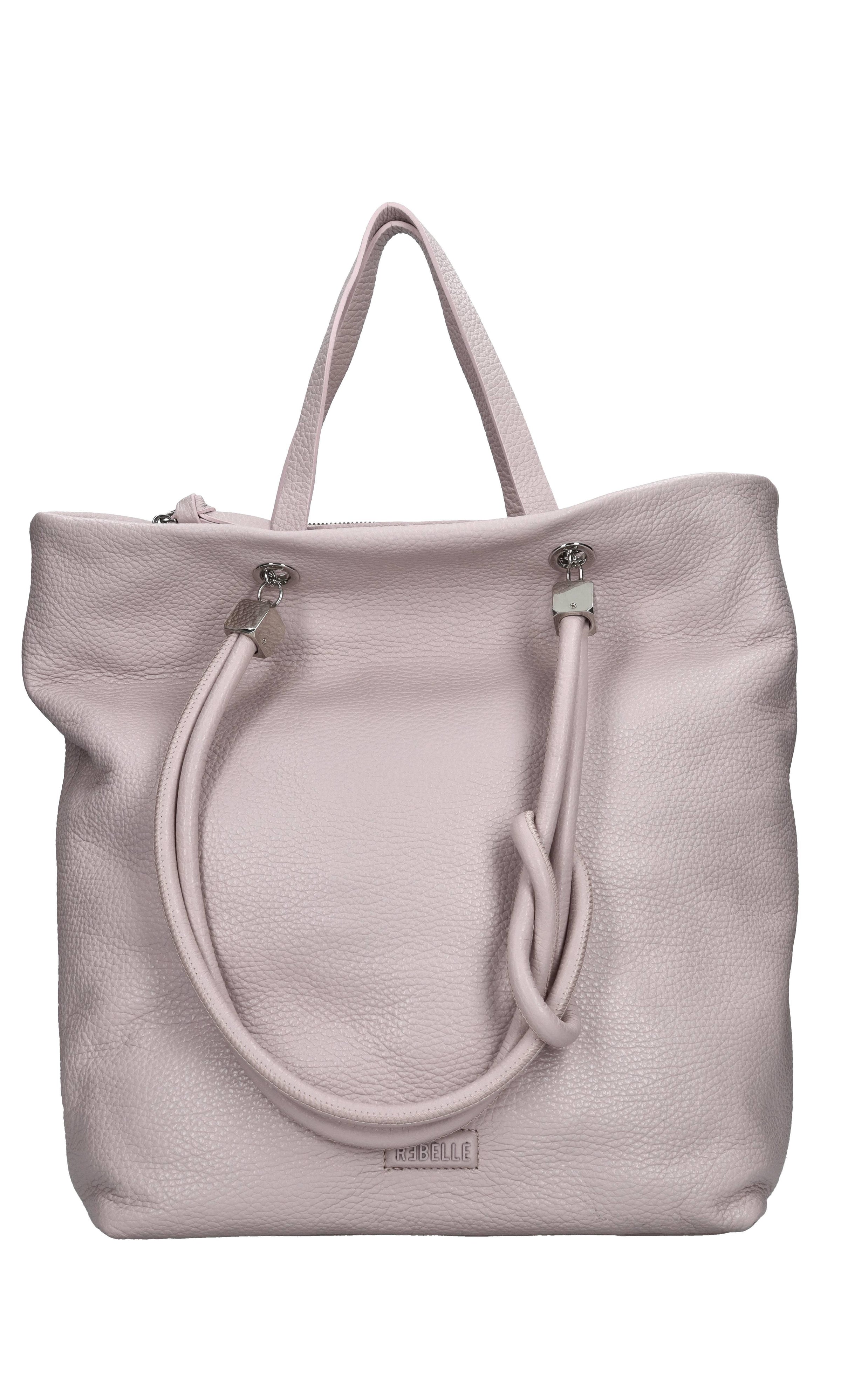 Borsa in pelle martellata 