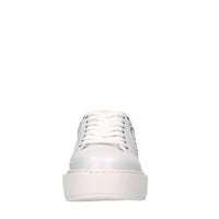 Sneakers in ecopelle e strass 