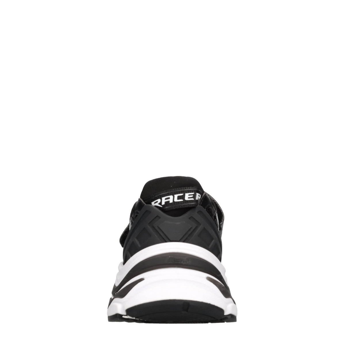 Sneakers in ecopelle e tessuto 