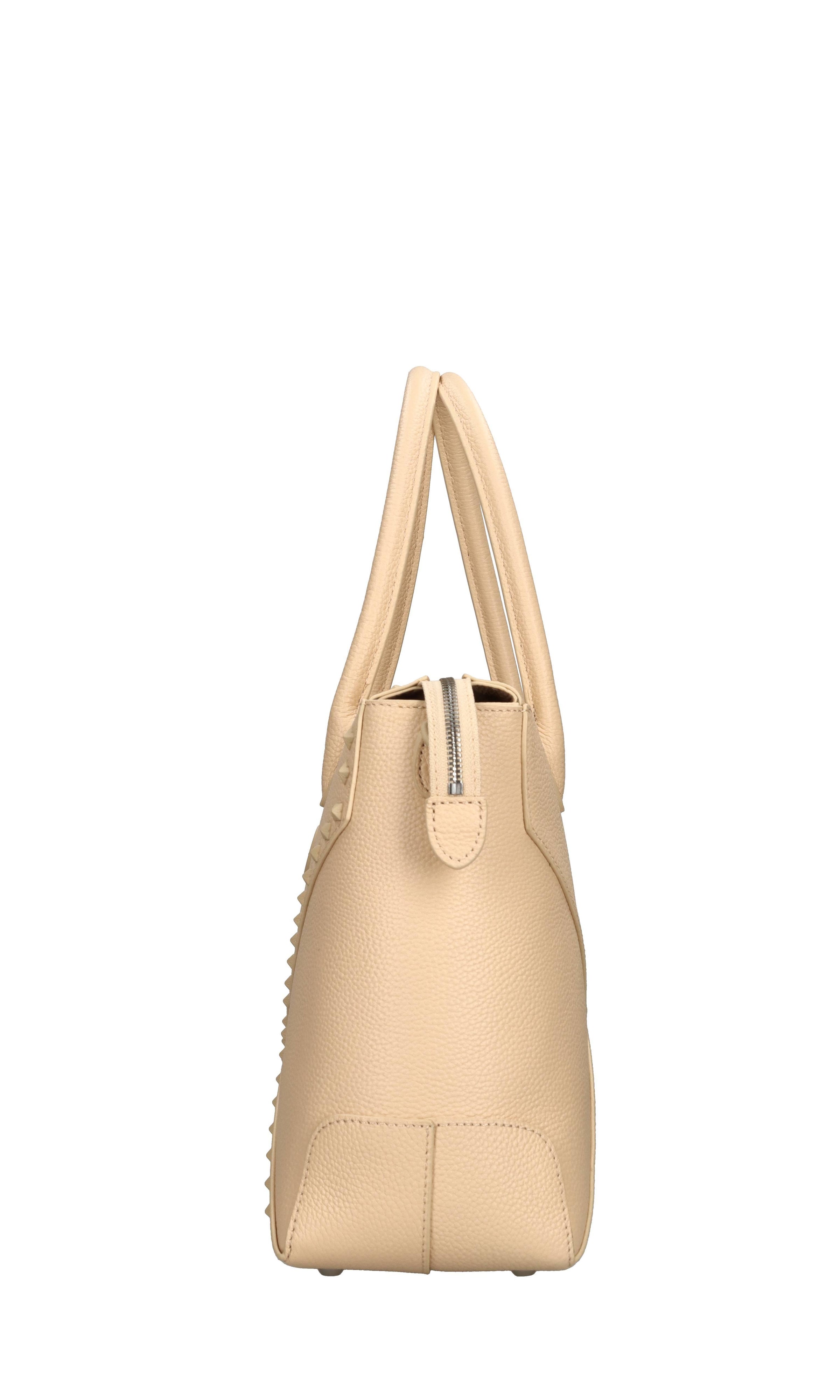 Borsa Frivolous in pelle e borchie 