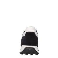 Sneakers in camoscio,pelle e tessuto 