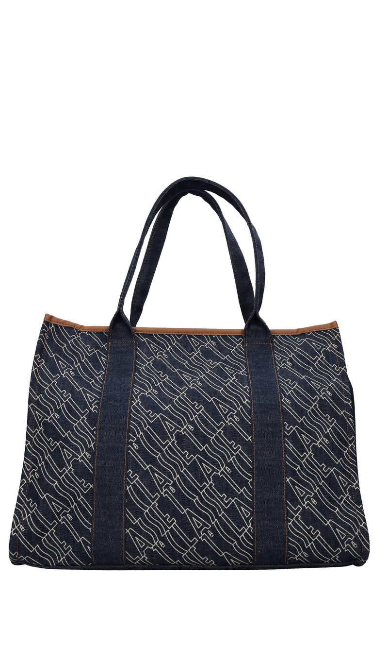 Borsa in tessuto denim 