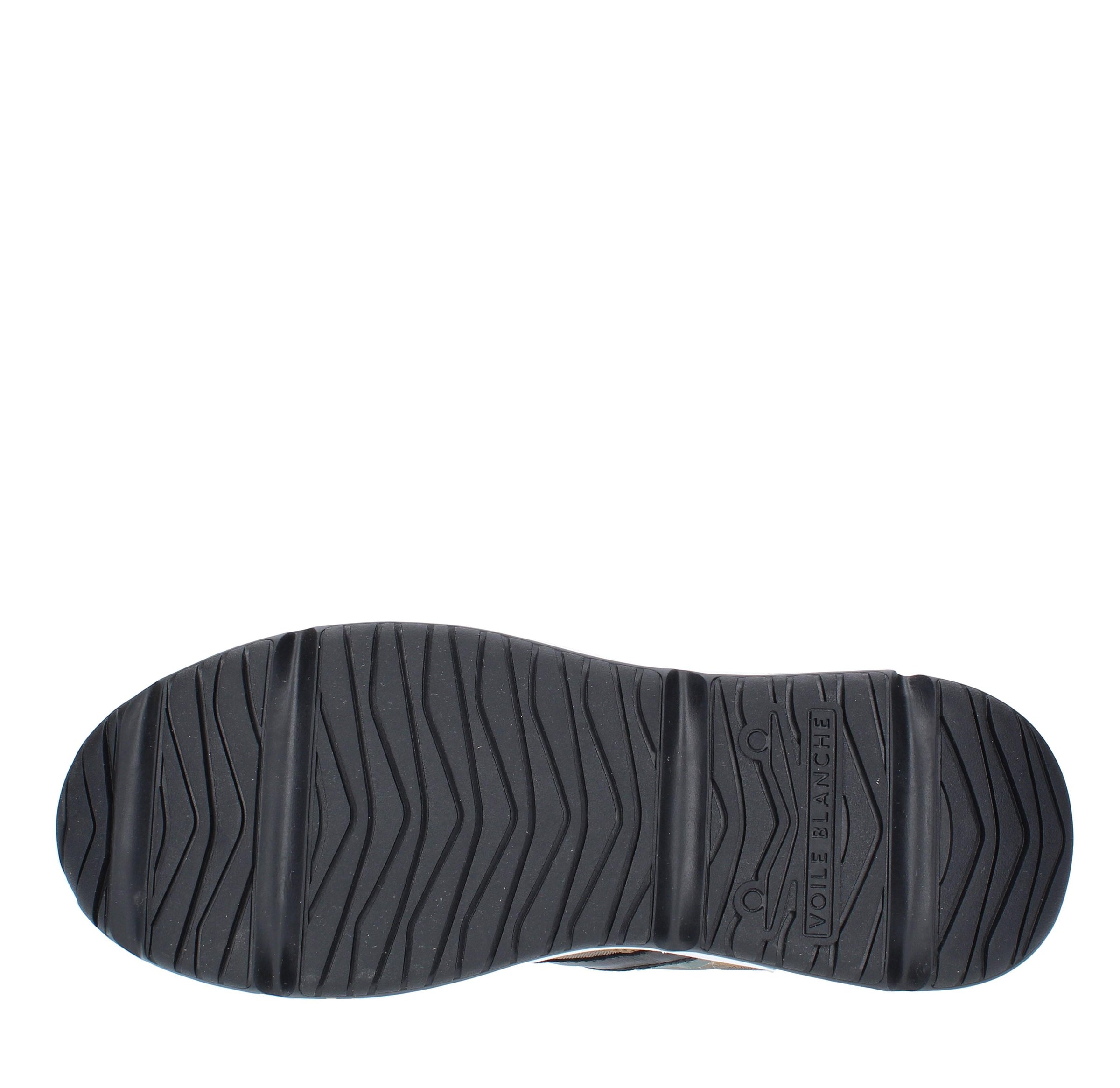 Sneakers VOILE BLANCHE modello KHILIAN in pelle, camoscio e tessuto 
