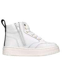Sneakers alte in pelle 