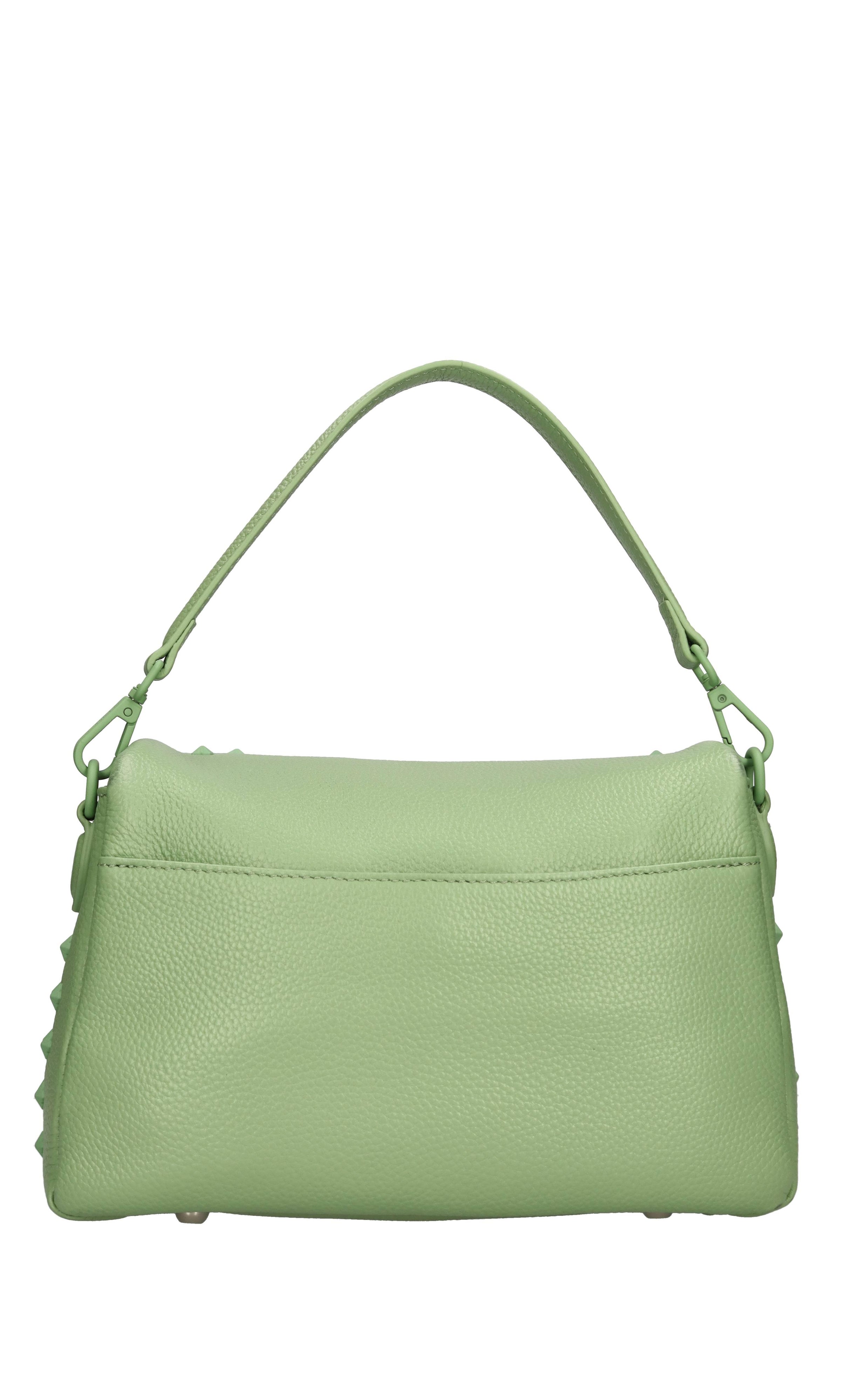 Borsa Frivolous in pelle e borchie 