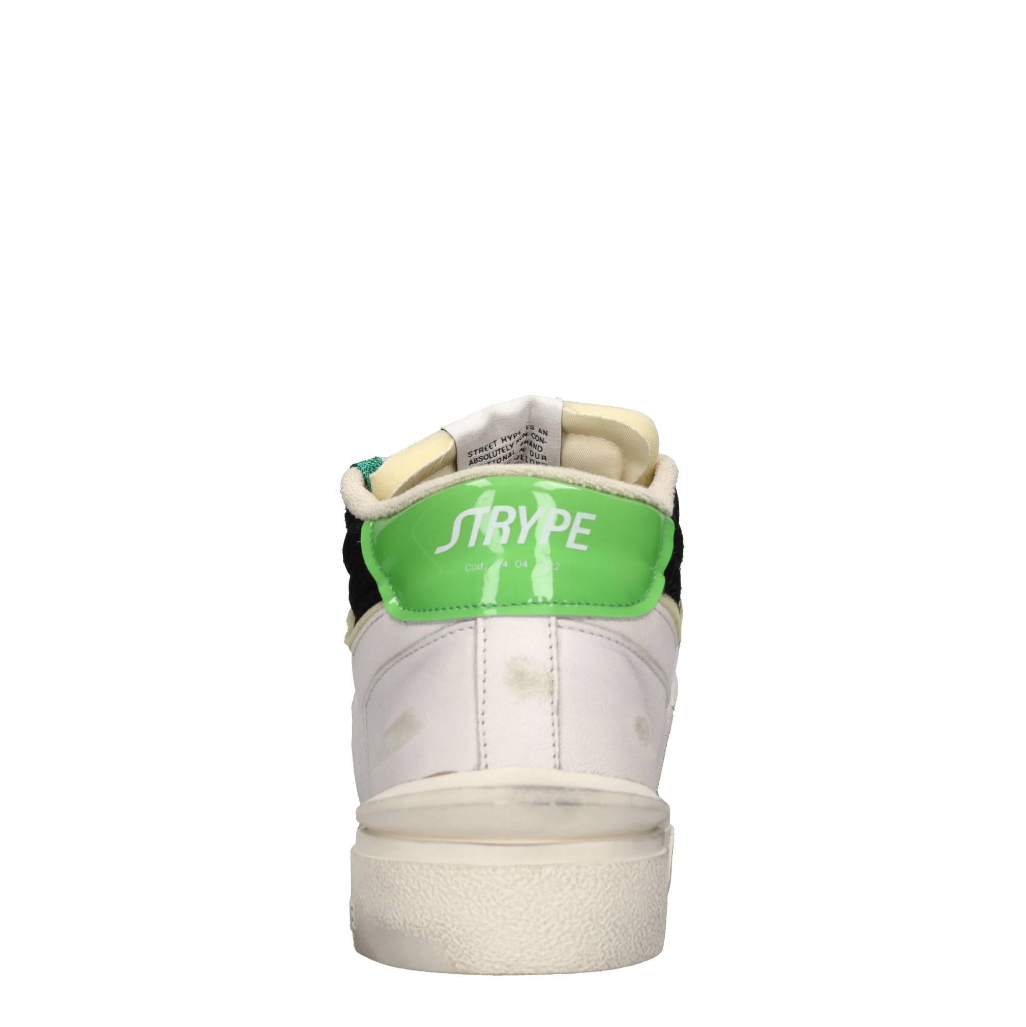 Sneakers in pelle e cavallino 