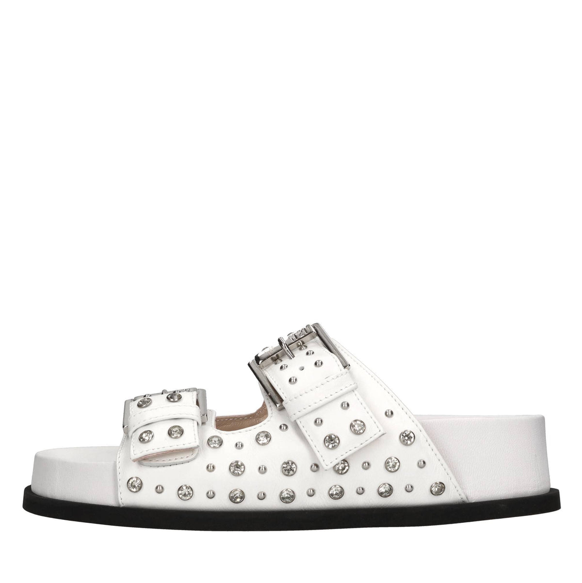 Mules in pelle 