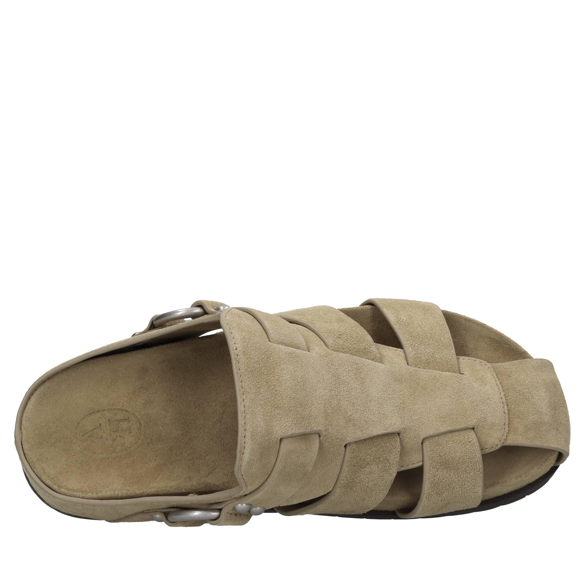 Sabot in camoscio 