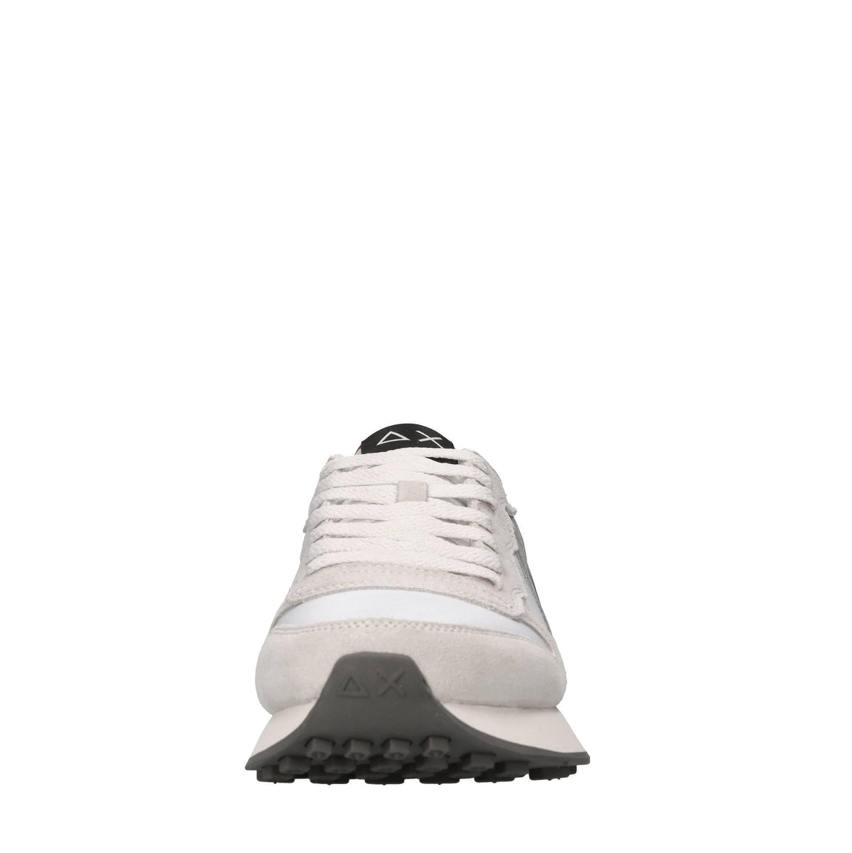 Sneakers in camoscio e tessuto 