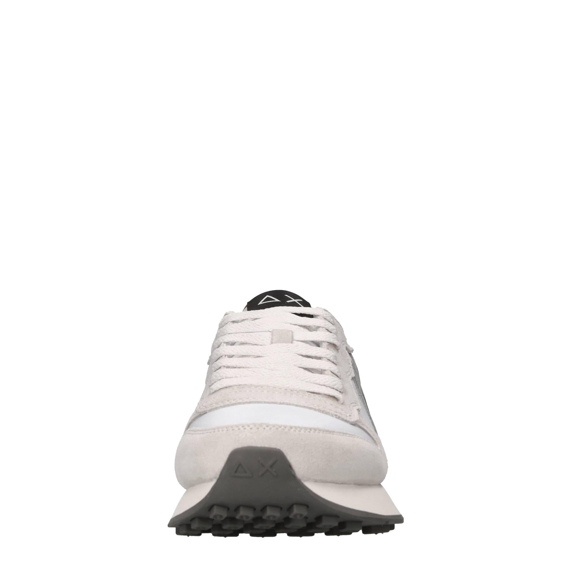 Sneakers in camoscio e tessuto 